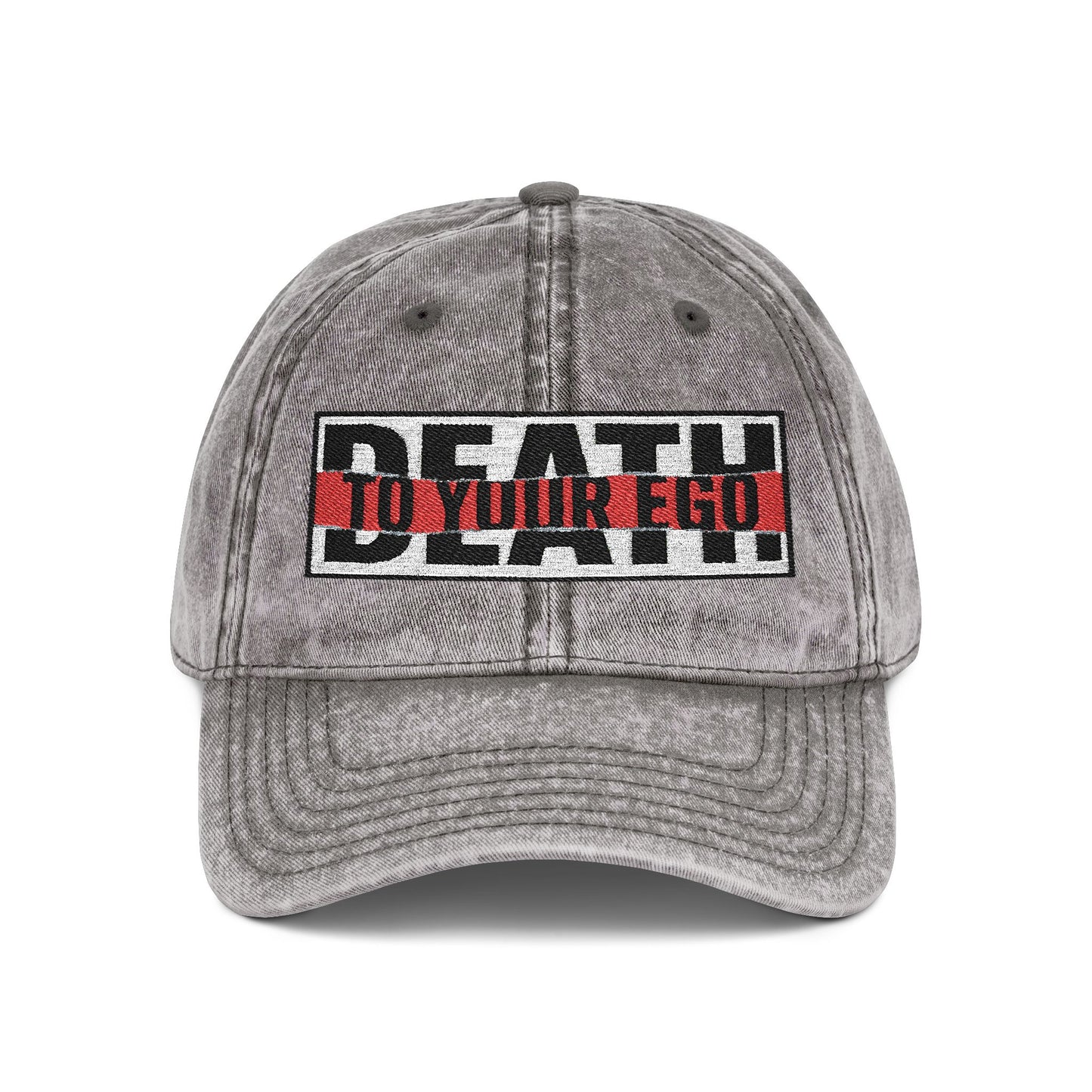 Death to Your Ego - Vintage Embroidered Cap