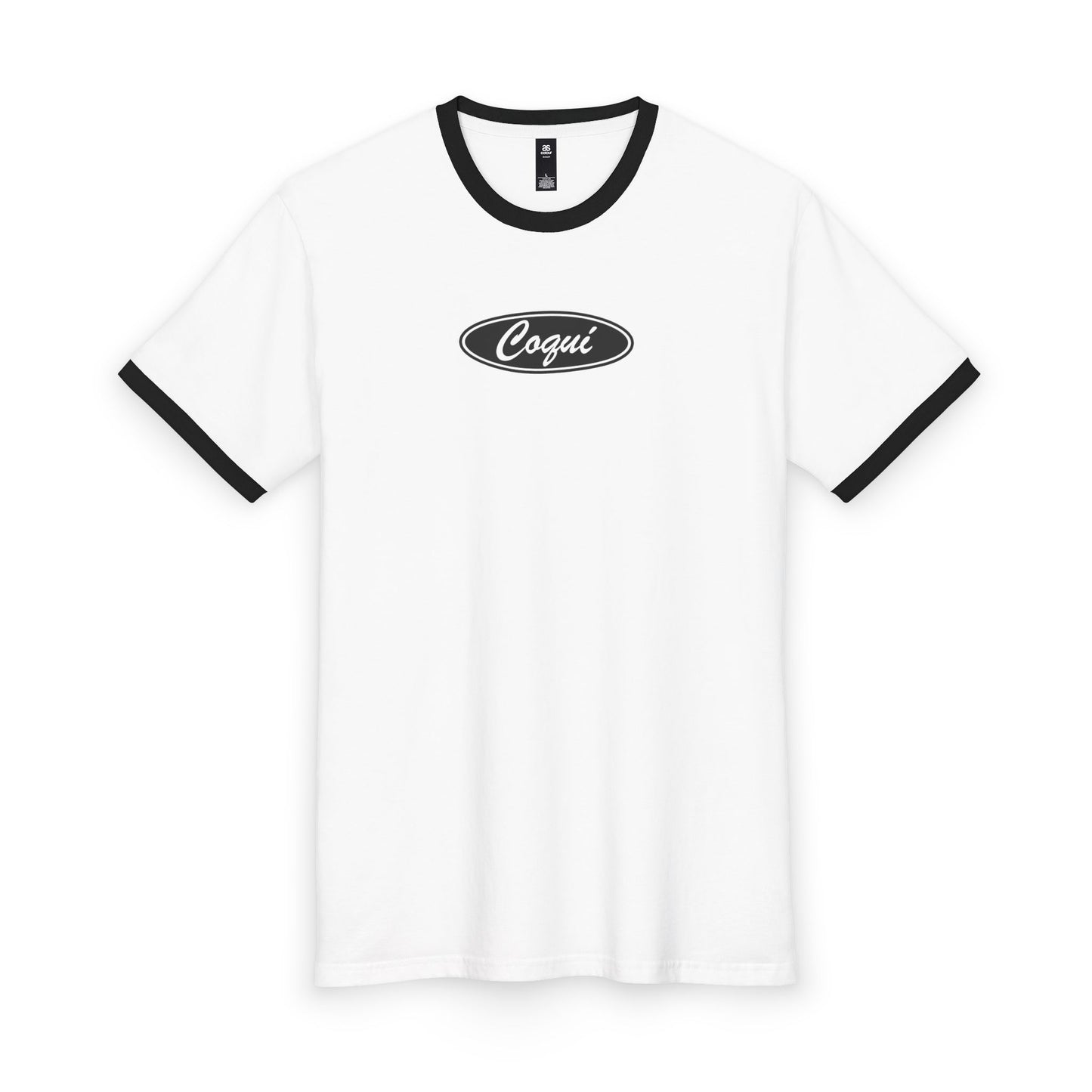 Coquí Logo Ringer Tee