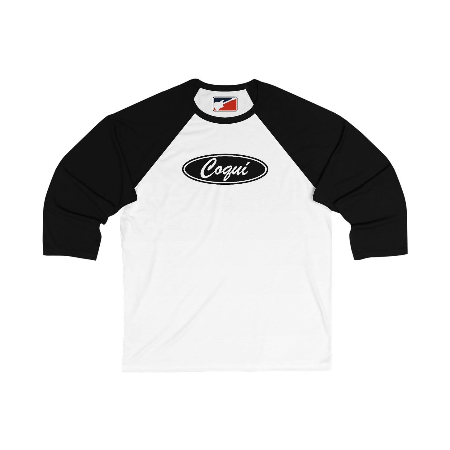 Coquí Logo Baseball Tee