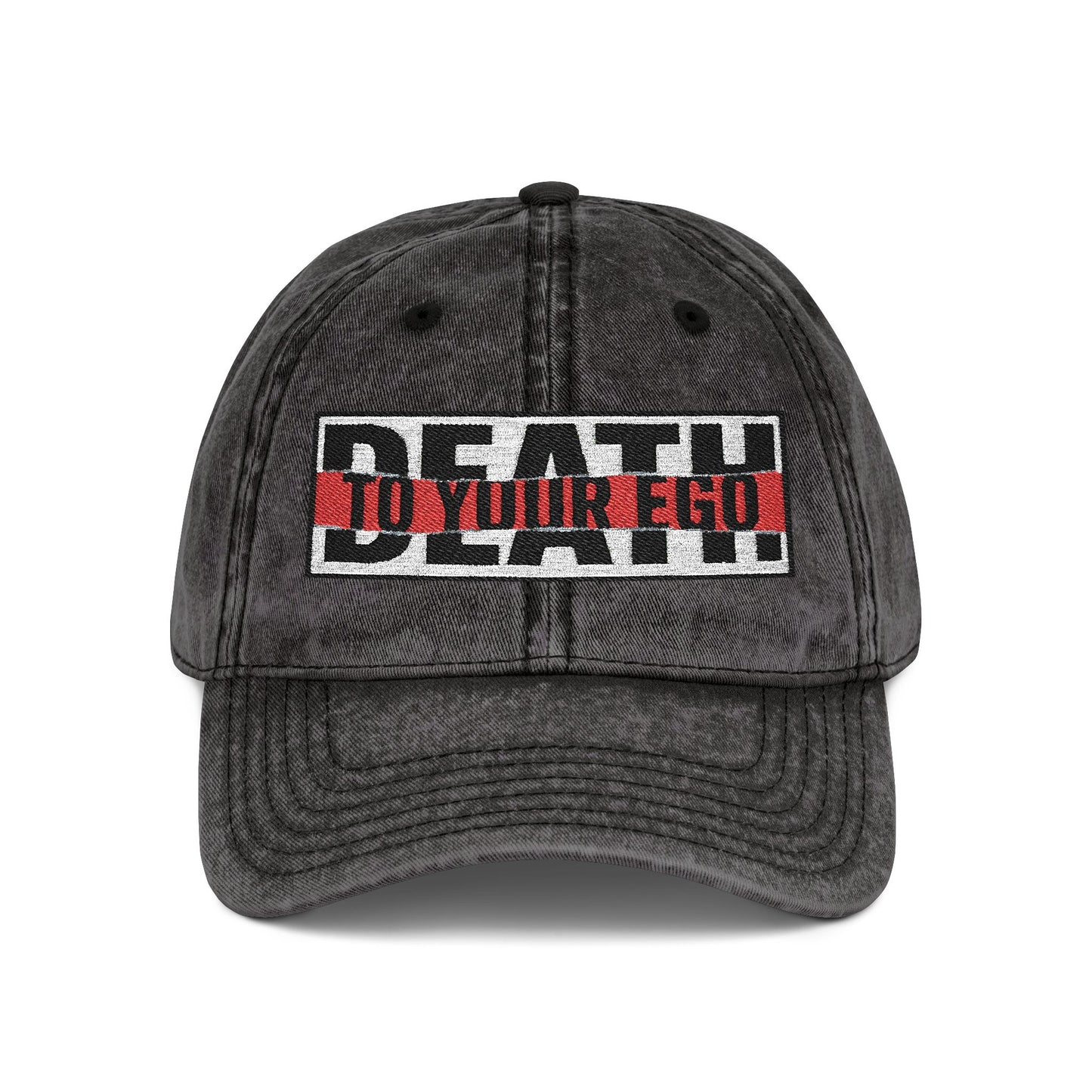 Death to Your Ego - Vintage Embroidered Cap